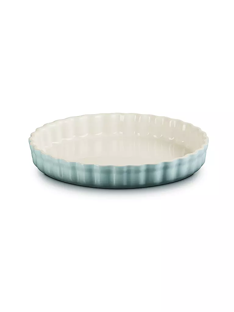 LE CREUSET | Molde para tarta 28cm/2,1l POTERIE Sea Salt | Gris claro
