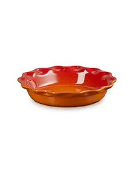 LE CREUSET | Molde para tarta de gres Azure de 23 cm | Naranja