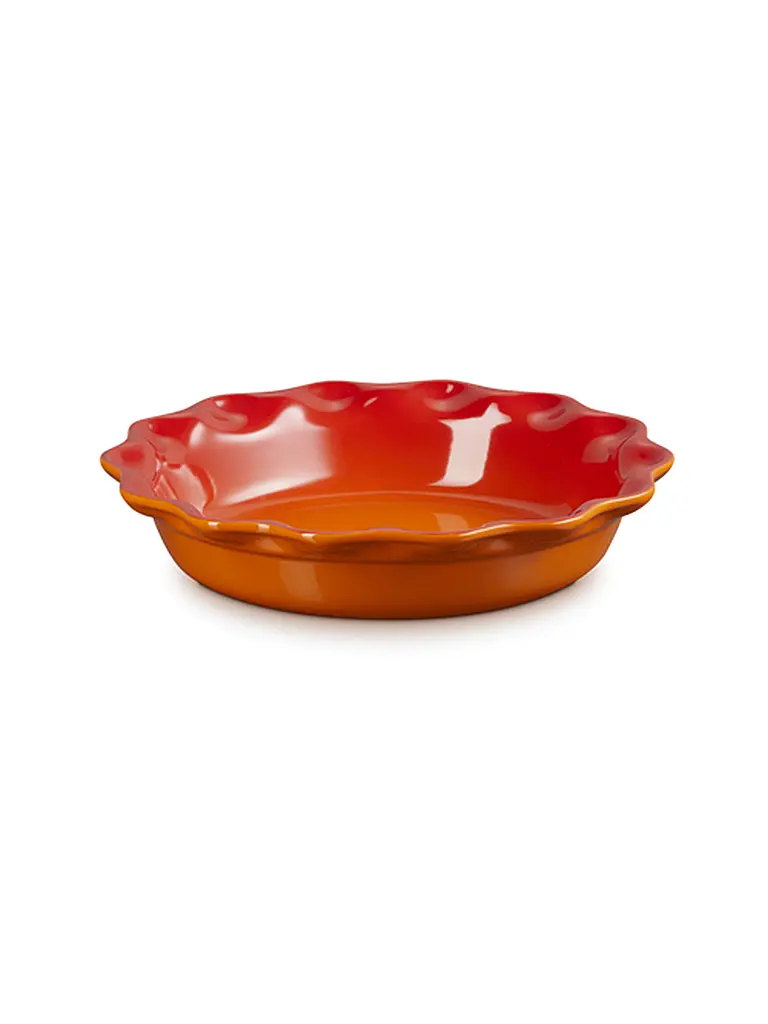 LE CREUSET | Molde para tarta de gres rojo horno | Naranja