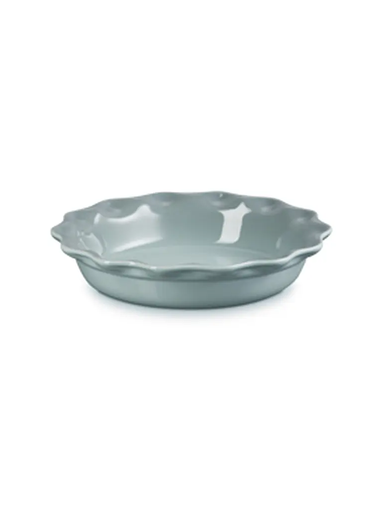LE CREUSET | Molde para tarta de gres Sea Salt de 23 cm | Gris claro