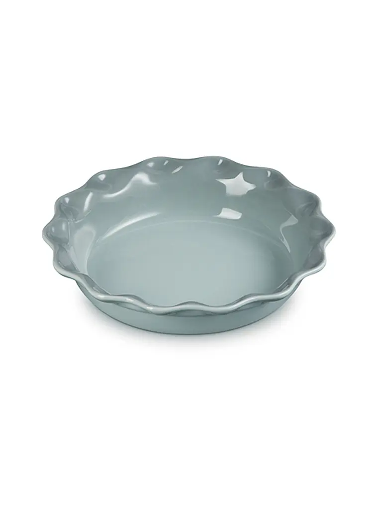LE CREUSET | Molde para tarta de gres Sea Salt de 23 cm | Gris claro