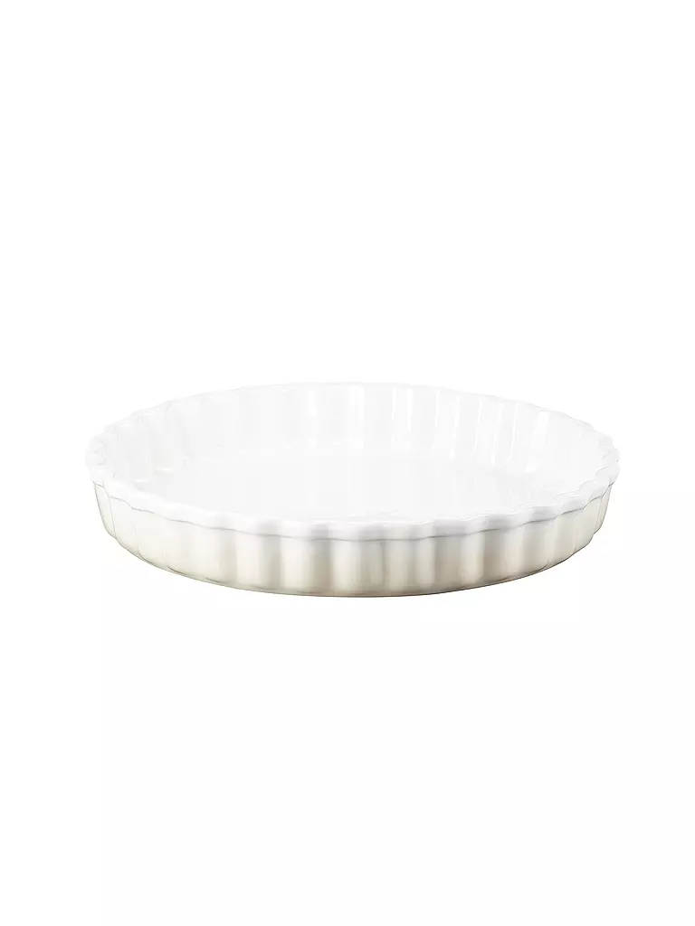 LE CREUSET | Molde para tarta Poterie 28cm/2,1l Meringue | Crema