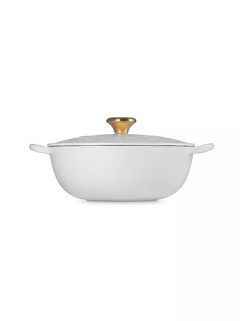 LE CREUSET | Olla con tapa 26cm/4,1l LA MARMITE HOLLY Cotton | Beige