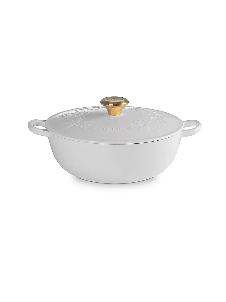 LE CREUSET | Olla con tapa 26cm/4,1l LA MARMITE HOLLY Cotton | Beige