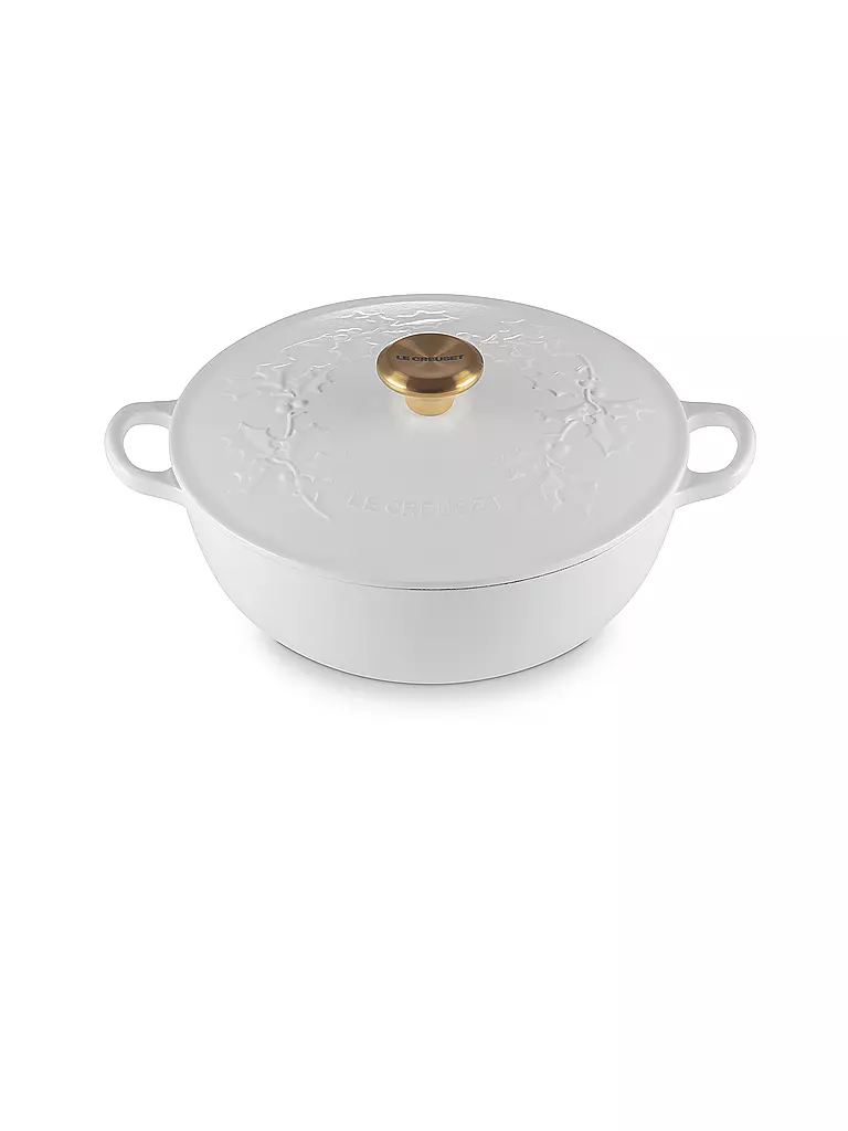 LE CREUSET | Olla con tapa 26cm/4,1l LA MARMITE HOLLY Cotton | Beige