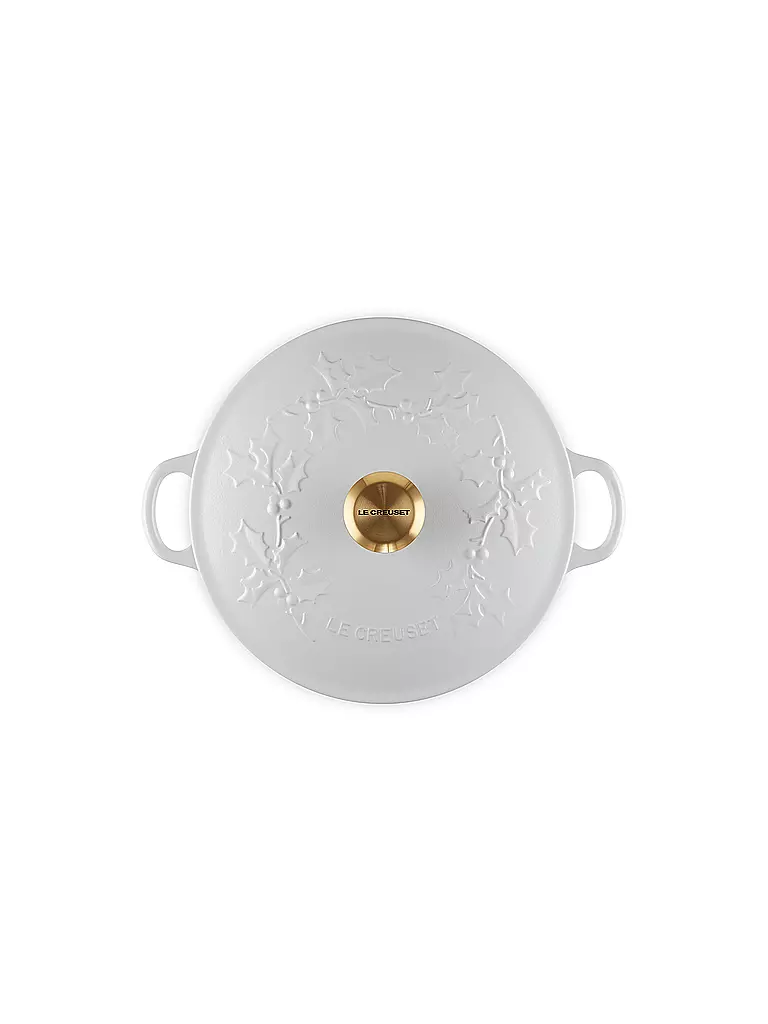 LE CREUSET | Olla con tapa 26cm/4,1l LA MARMITE HOLLY Cotton | Beige