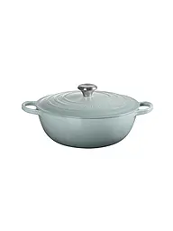 LE CREUSET | Olla familiar 28cm La Marmite SIGNATURE Sea Salt | Gris claro