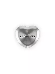 LE CREUSET | Pomo de tapa con forma de corazón de 4,7 cm SIGNATURE oro claro | Plata