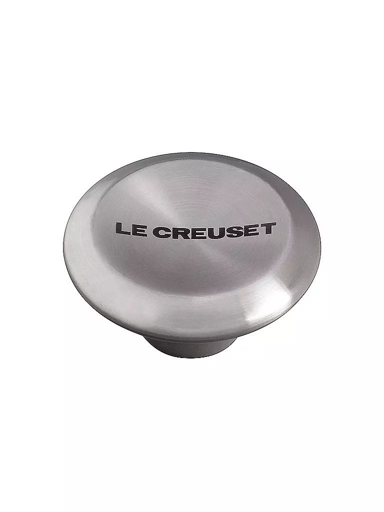 LE CREUSET | Pomo de tapa SIGNATURE 5,7cm acero inoxidable | Plata