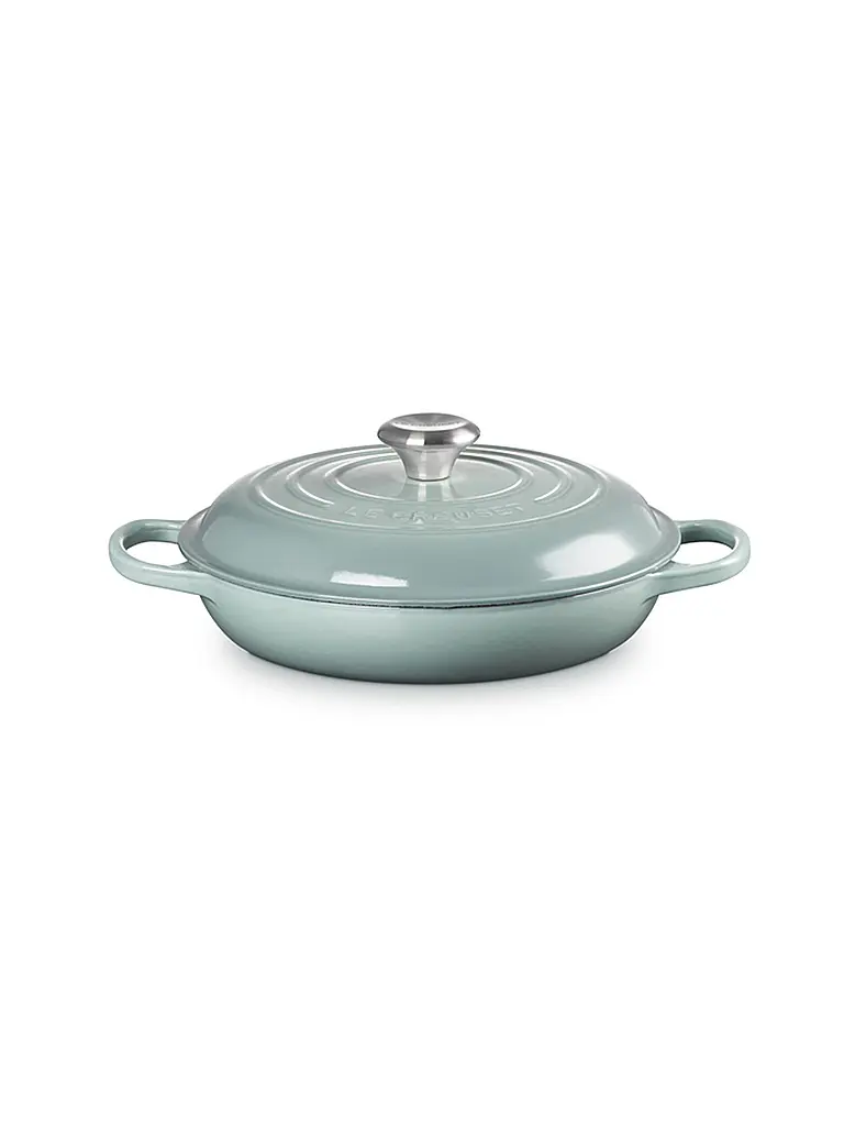 LE CREUSET | Profitopf Gourmet SIGNATURE 26cm Sea Salt | Gris claro