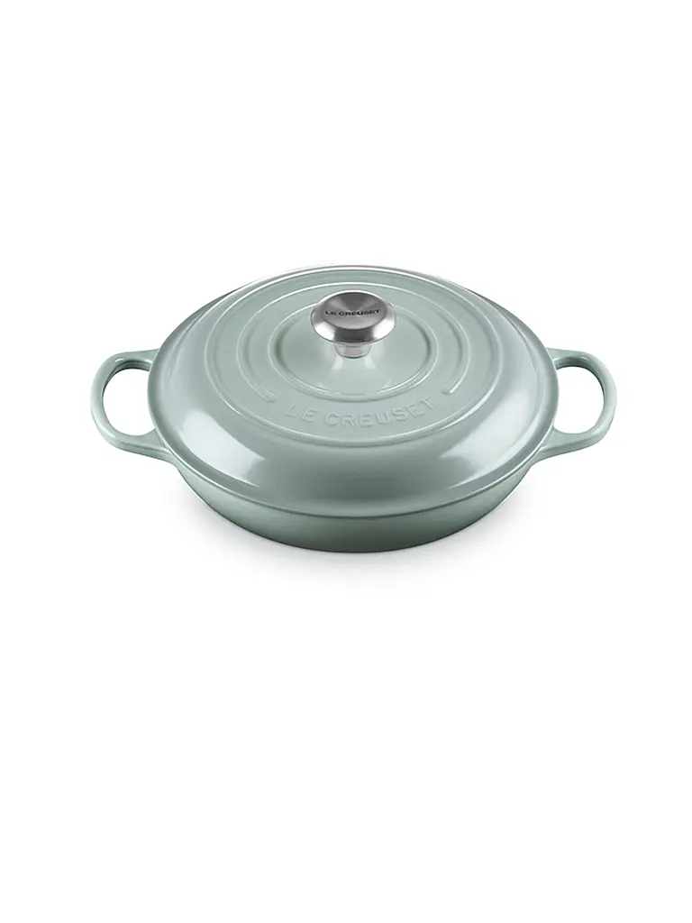 LE CREUSET | Profitopf Gourmet SIGNATURE 26cm Sea Salt | Gris claro