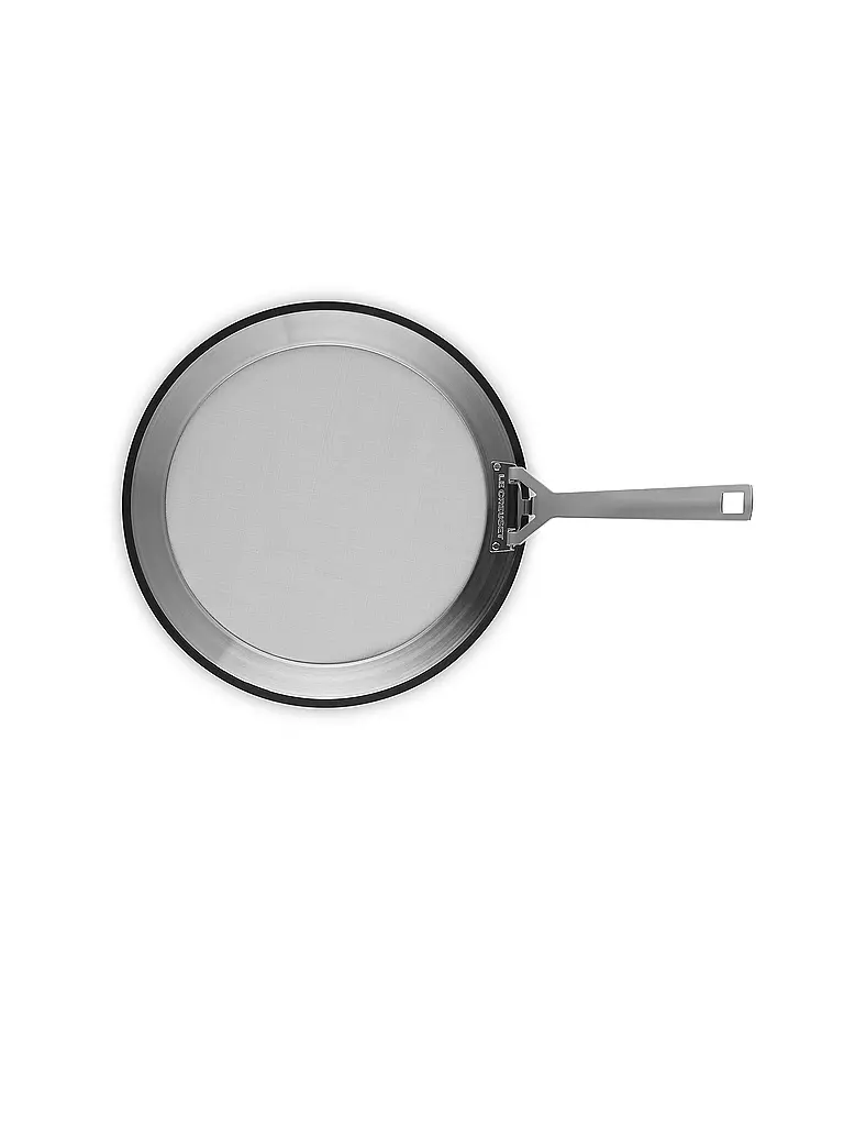 LE CREUSET | Protector antisalpicaduras para sartenes de 26-30 cm, acero inoxidable/antiadherente | 