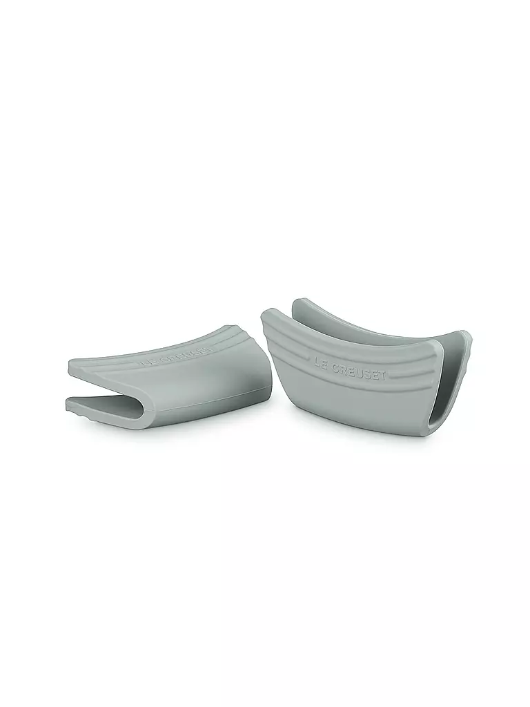 LE CREUSET | Protector de mango de silicona, juego de 2, Garnet | hellgrau