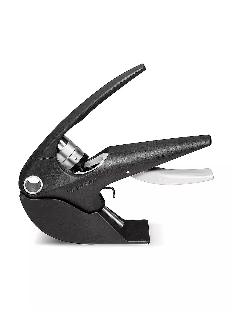 LE CREUSET | Sacacorchos de palanca "Leverpull LM250" (Negro) | schwarz