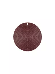 LE CREUSET | Salvamanteles redondo Klassic 20,5cm Garnet | Rojo oscuro