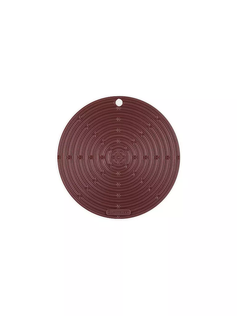 LE CREUSET | Salvamanteles redondo Klassic 20,5cm Garnet | Rojo oscuro