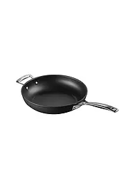 LE CREUSET | Sartén alta de aluminio antiadherente con asa auxiliar 28cm/3,2l | Negro