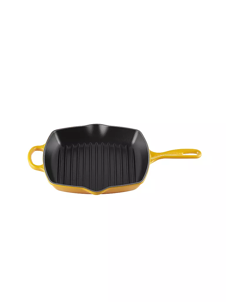 LE CREUSET | Sartén grill cuadrada 26x26cm SIGNATURE Nectar | gelb