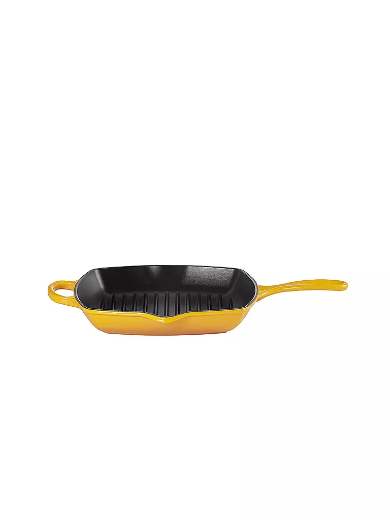 LE CREUSET | Sartén grill cuadrada 26x26cm SIGNATURE Nectar | gelb