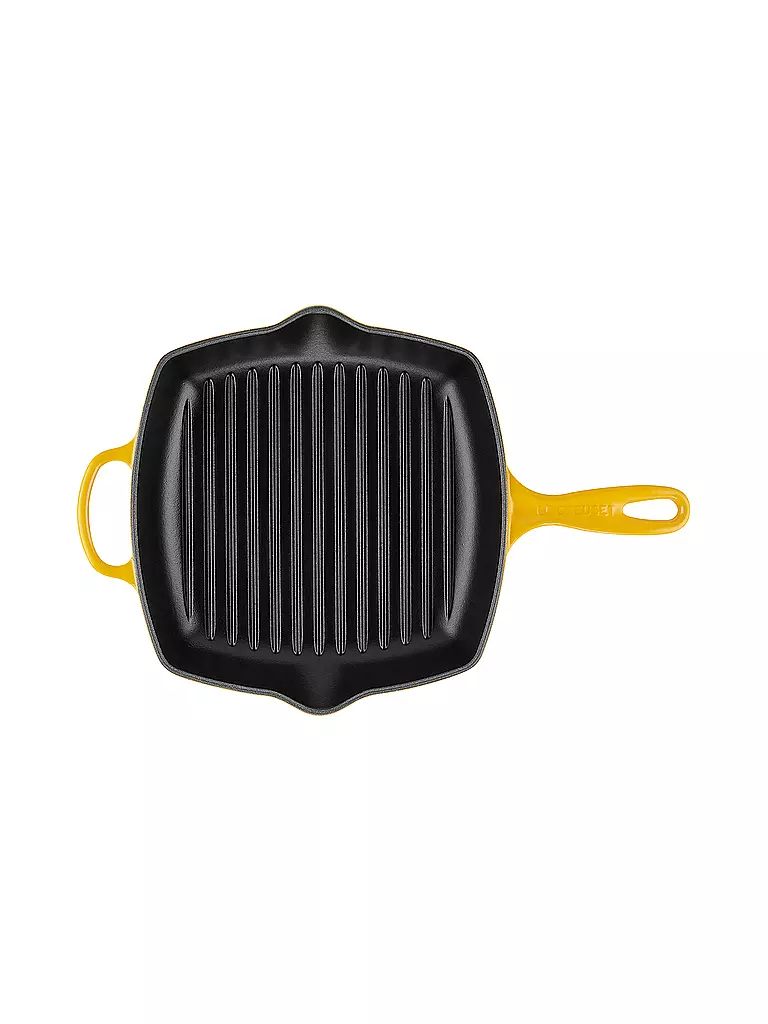 LE CREUSET | Sartén grill cuadrada 26x26cm SIGNATURE Nectar | gelb