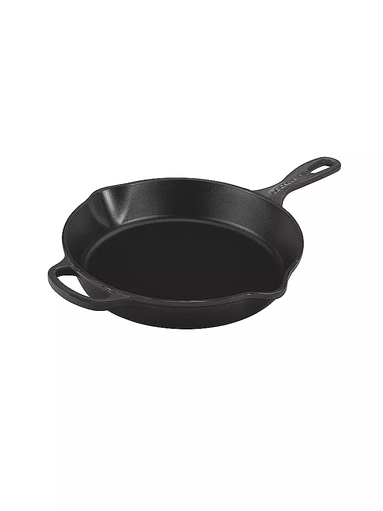 LE CREUSET | Sartén honda para servir "Signature" 26cm/2l (Negro) | schwarz
