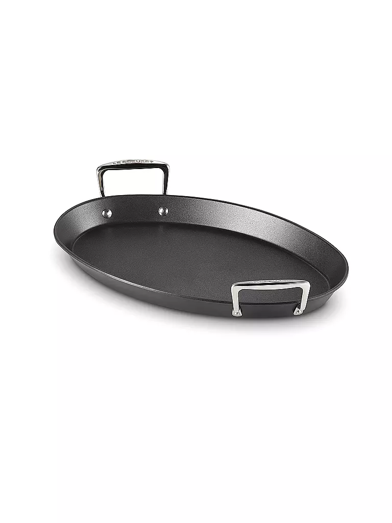LE CREUSET | Sartén ovalada antiadherente de aluminio 40cm/2l Negro | 
