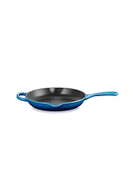 LE CREUSET | Sartén para freír y servir "Signature" 23cm (Rojo Horno) | Azul