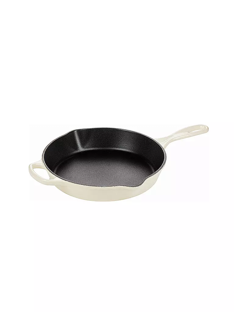 LE CREUSET | Sartén para freír y servir Signature 26cm/2l Meringue | creme