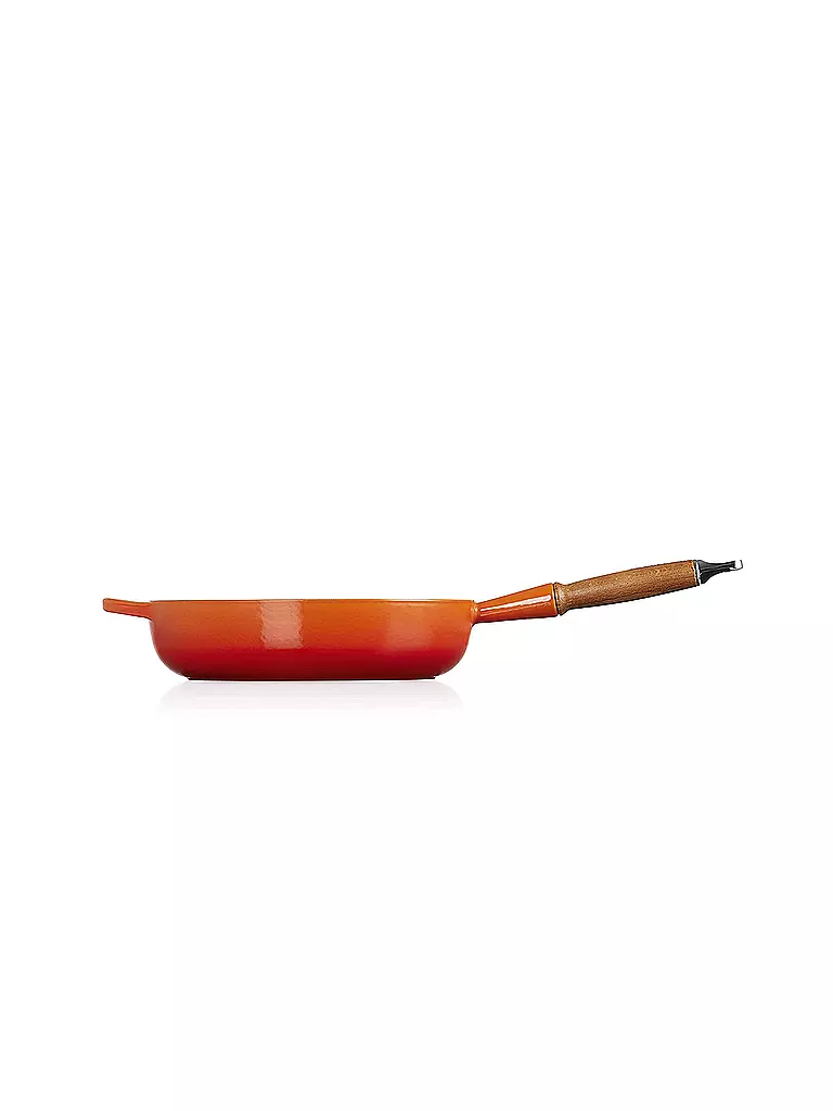 LE CREUSET | Sartén salteadora Signature 28cm/3,6l Rojo Horno | orange