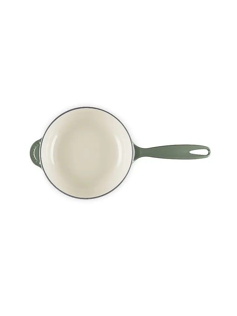 LE CREUSET | Stielkasserolle mit Deckel 21cm HOLLY Thyme | Verde oscuro