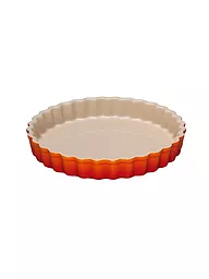 LE CREUSET | Tarteform "Poterie" 28cm/2,1l (Rojo Horno) | Naranja