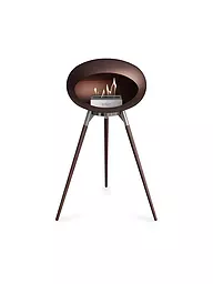 LE FEU | Chimenea 79cm GROUND HIGH Marrón Oscuro | Marrón