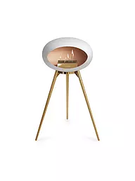 LE FEU | Chimenea LE FEU GROUND HIGH Blanco/Oro rosa | Blanco