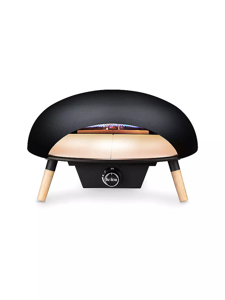 LE FEU | Horno para pizza 52cm TURTLE 3.1 Negro | Negro