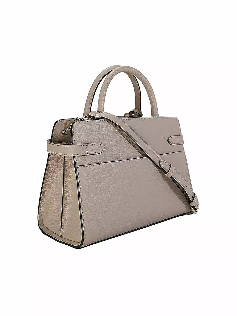 LE TANNEUR | Ledertasche - Henkeltasche EMILIE Medium  | Beige