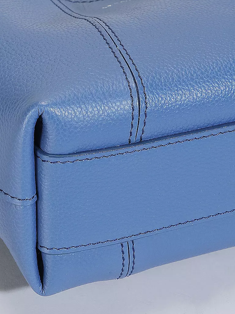 LE TANNEUR | Ledertasche - Hobo Bag JULIETTE Mini | Azul claro