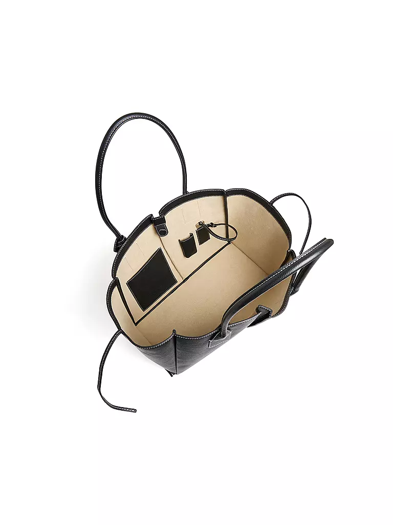 LE TANNEUR | Ledertasche - Shopper  | Negro