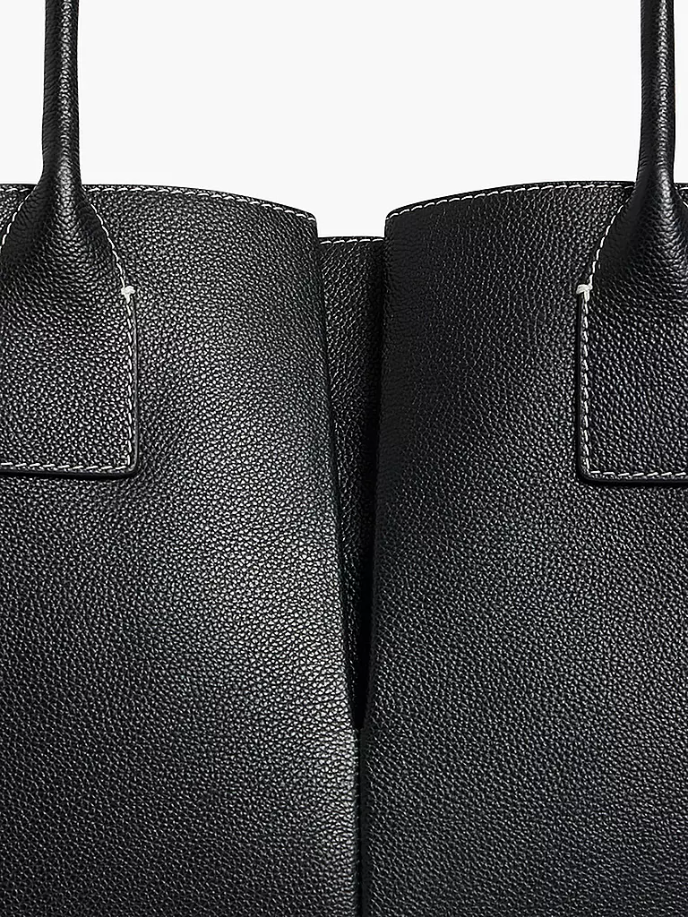 LE TANNEUR | Ledertasche - Shopper  | Negro