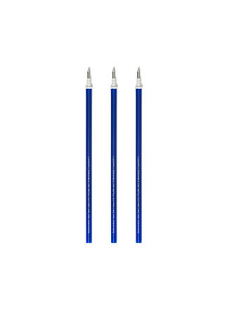 LEGAMI | Recambio para bolígrafo de gel borrable, paquete de 3 unidades, azul