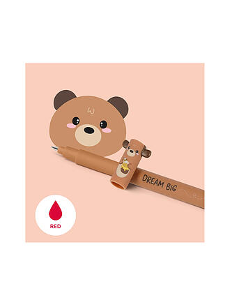 LEGAMI | Bolígrafo de gel borrable - Osito de peluche