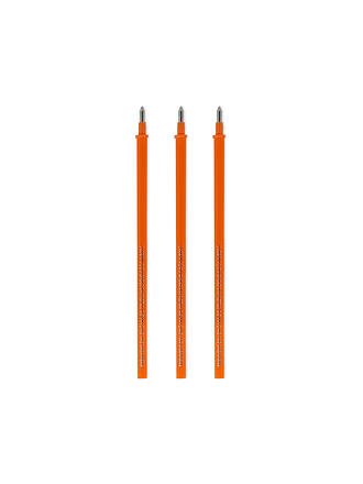 LEGAMI | Recambio para bolígrafo de gel borrable - Erasable Pen Paquete de 3. Naranja