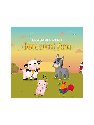 LEGAMI | Set de 4 bolígrafos de gel borrables - Erasable Pen