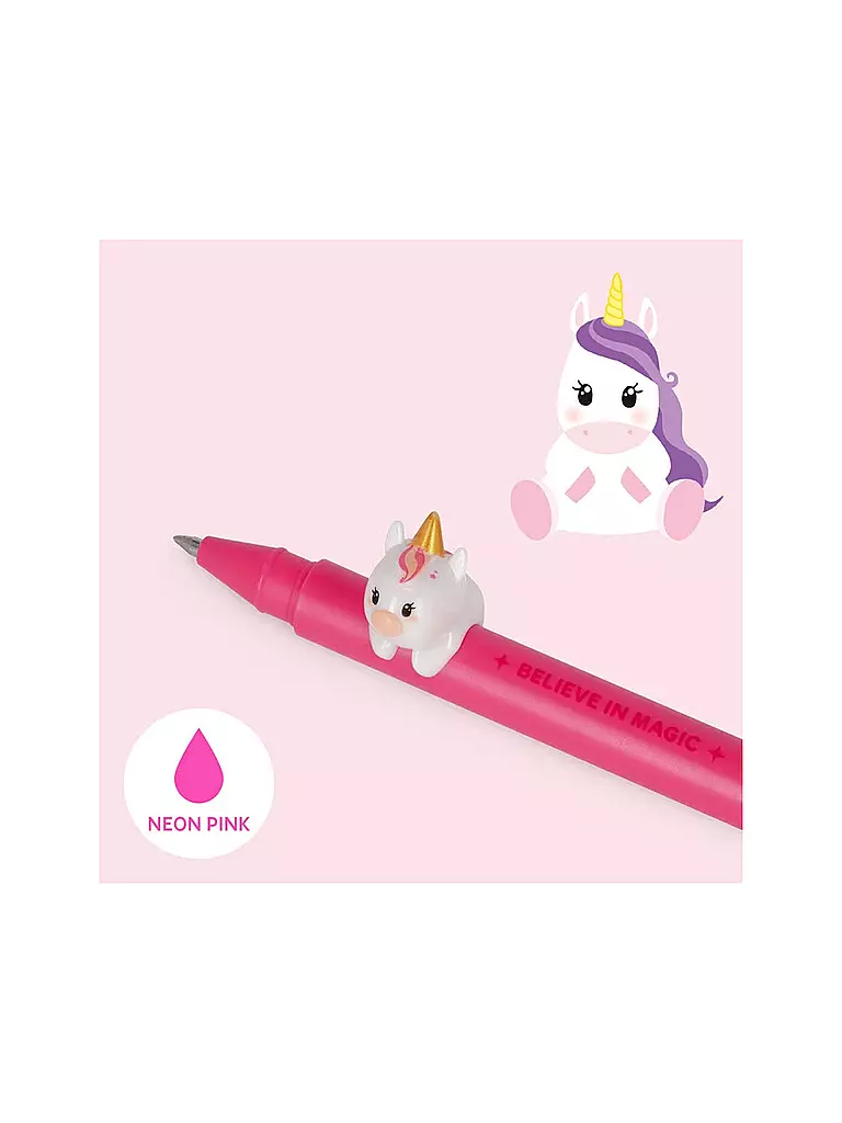 LEGAMI | Bolígrafo de gel - Lovely Friends UNICORN | Sin color
