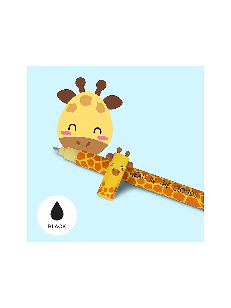 LEGAMI | Bolígrafo de gel borrable - Erasable Pen GIRAFFE | Sin color
