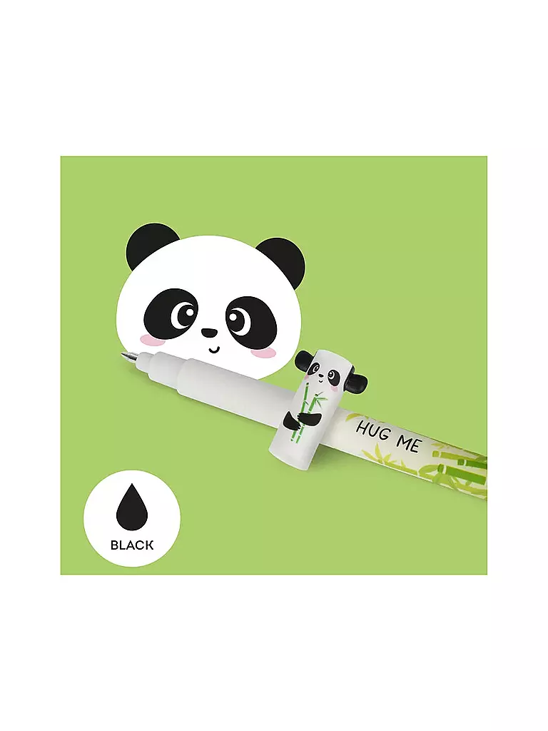 LEGAMI | Bolígrafo de gel borrable - Erasable Pen PANDA | Sin color
