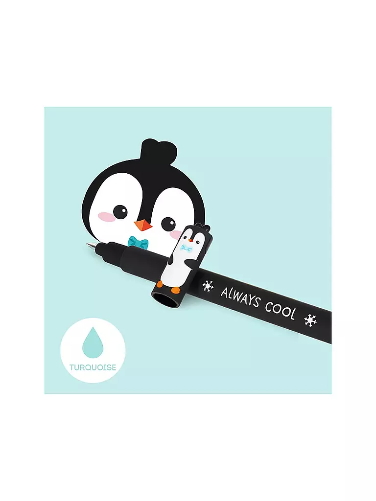 LEGAMI | Bolígrafo de gel borrable PENGUIN | Sin color