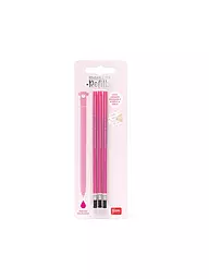 LEGAMI | Recambio para bolígrafo de gel borrable, paquete de 3 unidades. Rosa | Sin color
