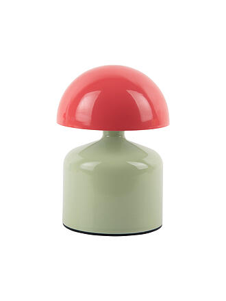 LEITMOTIV | Lámpara de mesa LED FUNKY IMPETU Verde Suave/Rojo Escarlata