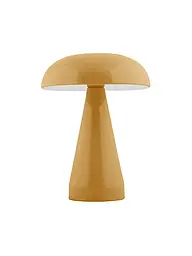 LEITMOTIV | Lámpara de mesa LED RACHEL Iron Soft Brown | Amarillo