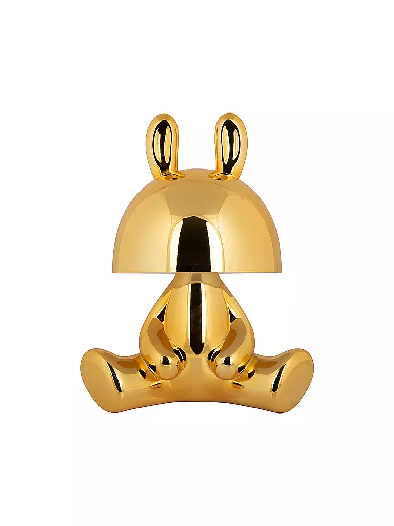 LEITMOTIV | Lámpara de mesa LED BUNNY Bluetooth Chapado en oro | 